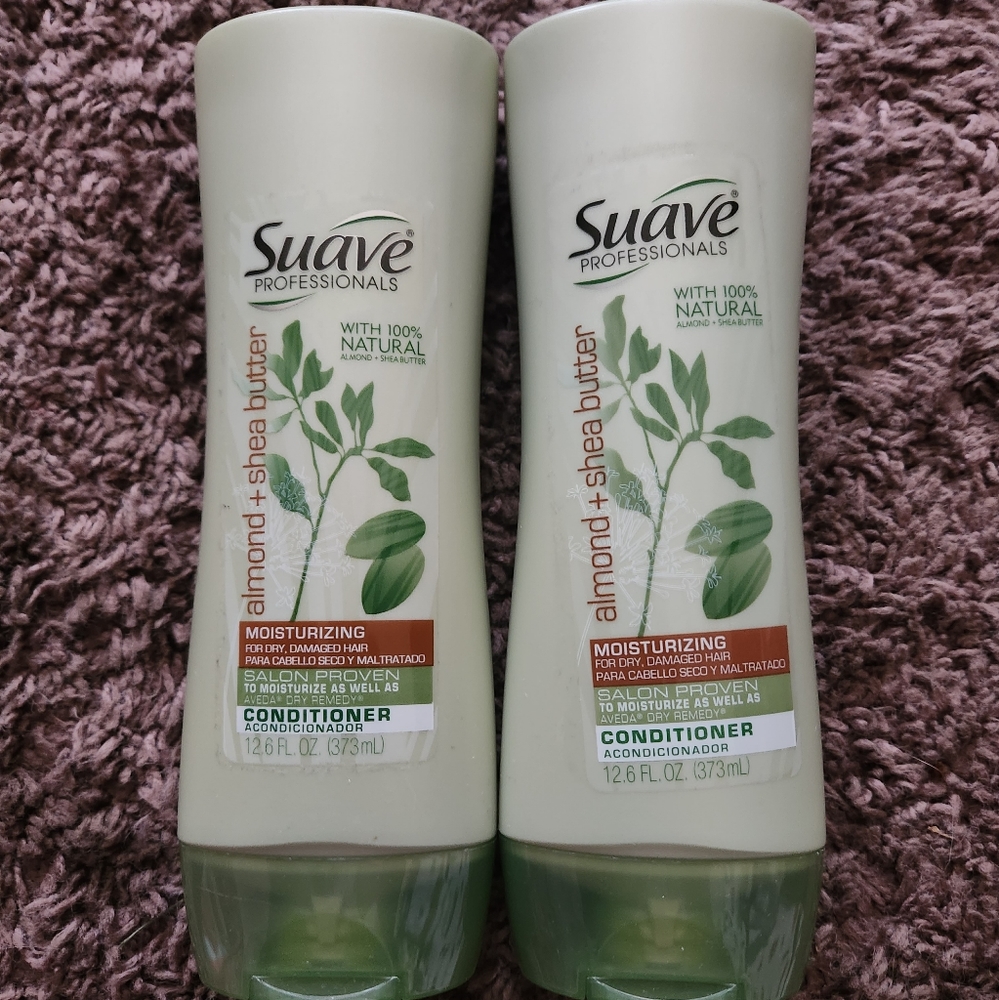 2 Suave professionals Almond and Shea butter CONDITIONER